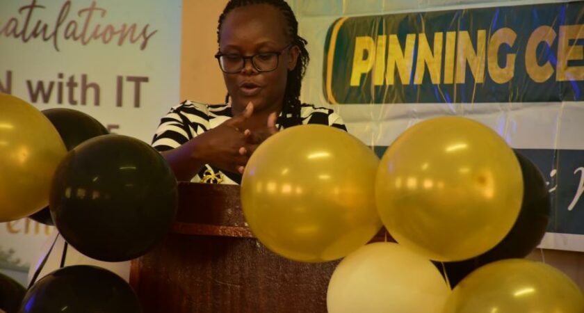 Maseno Nursing Students Celebrate Their Pinning Ceremony